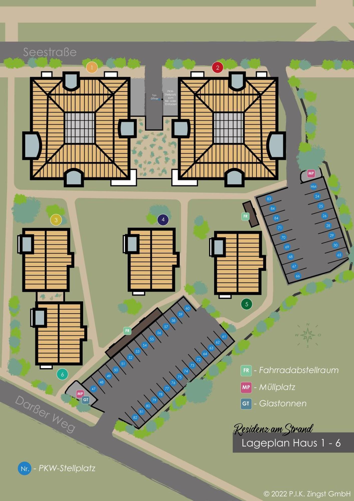 Residenz am Strand Wohnung 2-46 Ostseeheilbad Ostseeheilbad Zingst Exterior foto